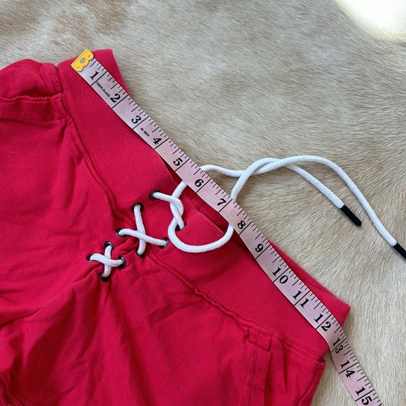 PISMO Beach California Red Cotton Shorts - Picture 7 of 9